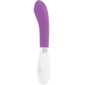 Vibrador curvo à prova de água John Curve roxo 12 cmPonto G vibrante