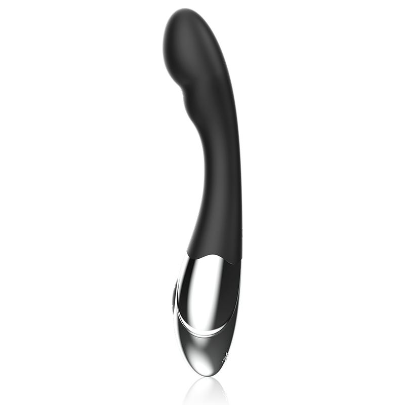 Kilian Black&Silver Akku-Vibrator aus Silikon IPX6Punkt G lebendig
