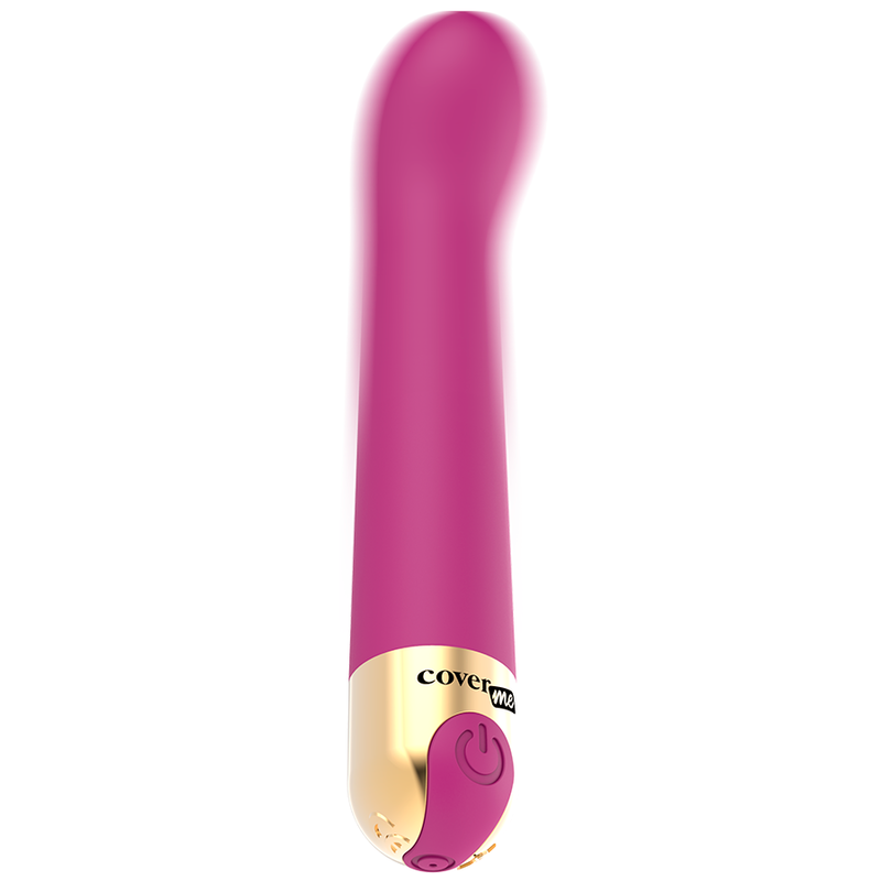 Vibromasseur point G COVERME 10 vitesses en silicone doux USBPoint G vibrant
