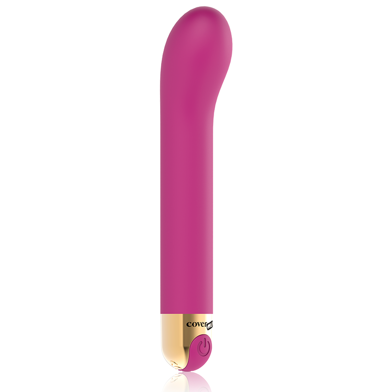 Vibrador punto G COVERME 10 velocidades silicona suave USBPunto G vibrante