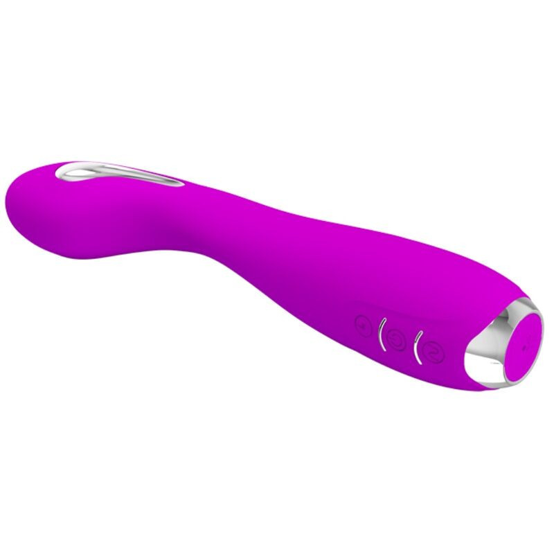 Vibromasseur électrostimulation rechargeable Pretty Love Hector violetPoint G vibrant