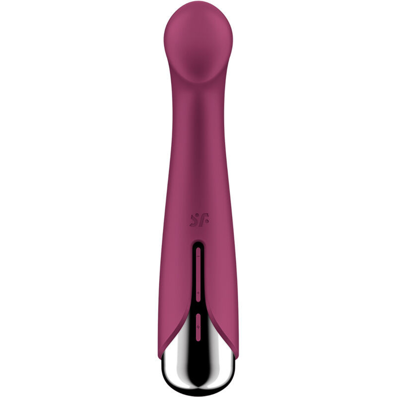 Vibromasseur point G rotatif Satisfyer Spinning G-Spot 1 rougePoint G vibrant