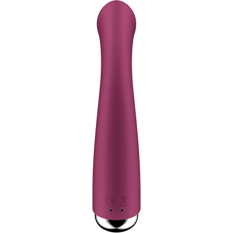 Vibromasseur point G rotatif Satisfyer Spinning G-Spot 1 rougePoint G vibrant