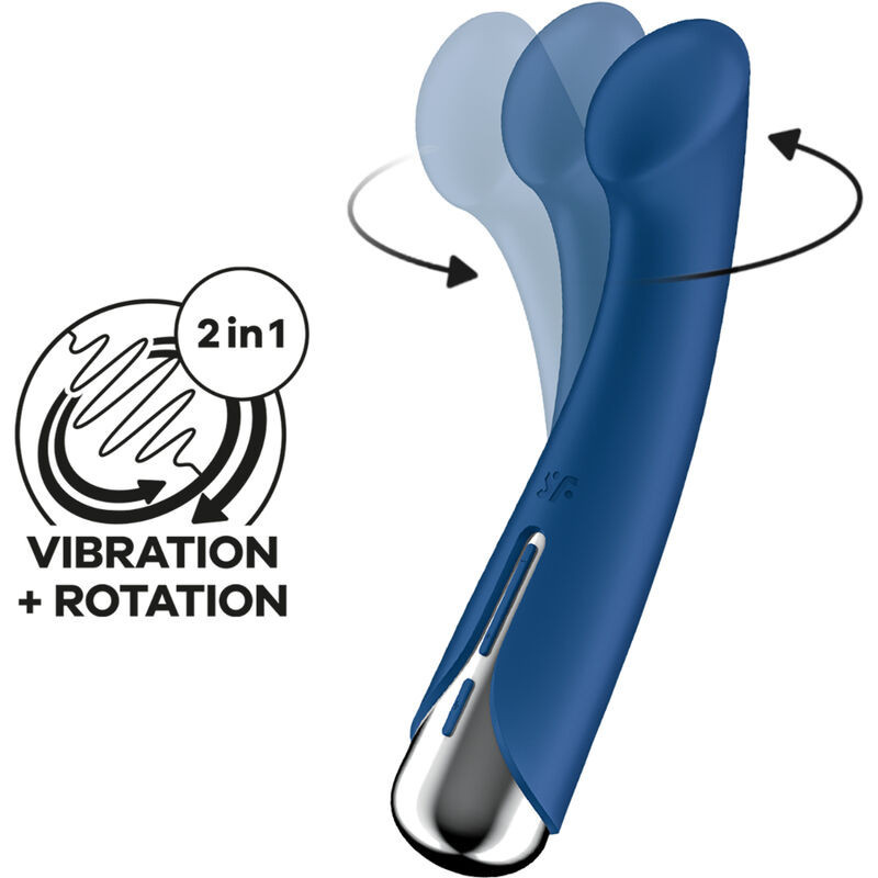Vibratore punto G rotante Satisfyer Spinning G-Spot 1 rossoPunto G vibrante
