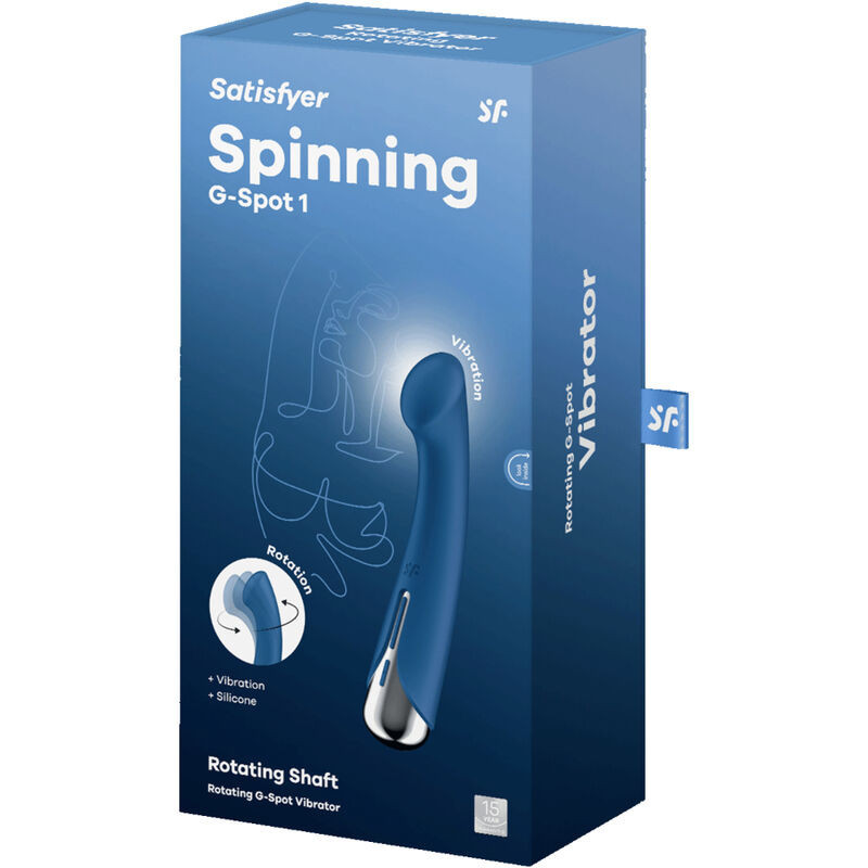Satisfyer Spinning G-Spot 1 rotierender G-Punkt Vibrator rotPunkt G lebendig