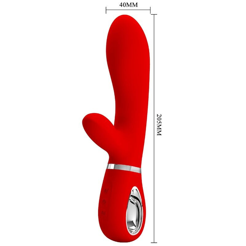 Pretty Love Thomas Rabbit G-Punkt-Vibrator rot, wiederaufladbarPunkt G lebendig