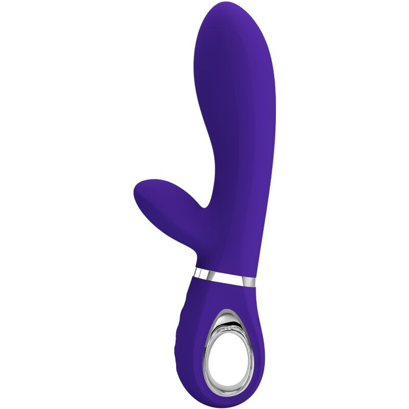 Vibromasseur point G rabbit Pretty Love Thomas rouge rechargeablePoint G vibrant