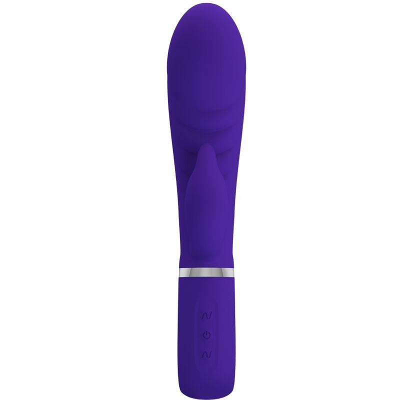 Vibrador Rabbit punto G Pretty Love Prescott rojo recargablePunto G vibrante