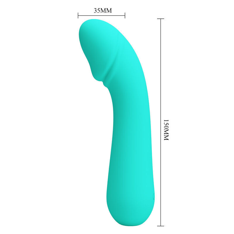 Vibromasseur point G rechargeable Cetus Pretty Love rouge waterproofPoint G vibrant