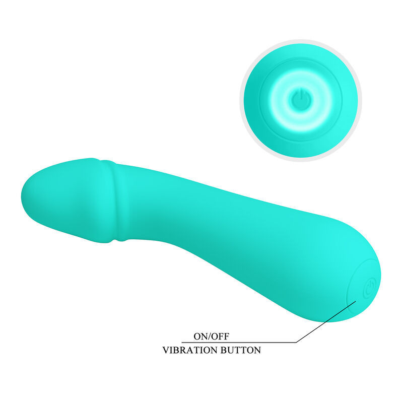 Vibromasseur point G rechargeable Cetus Pretty Love rouge waterproofPoint G vibrant