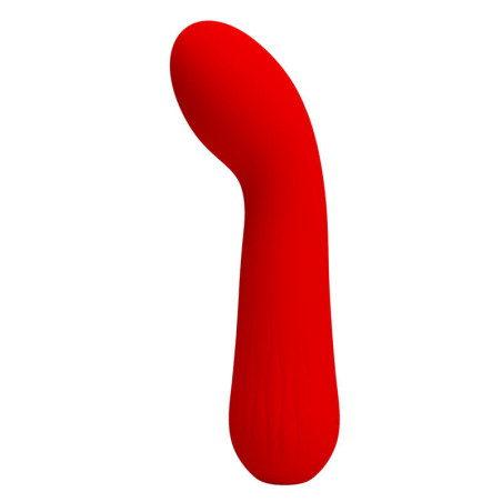 Vibratore punto G ricaricabile Pretty Love Faun rosso impermeabilePunto G vibrante