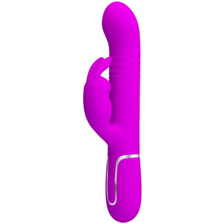 Rabbit-Vibrator Pretty Love Coale Pearls violett mit PerlenPunkt G lebendig
