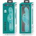 Vibratore Rabbit Pretty Love Coale Pearls viola con perlePunto G vibrante