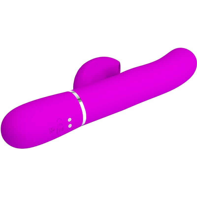 Pretty Love Perlita waterproof rabbit vibrator purple, rechargeableG Spot vibrant