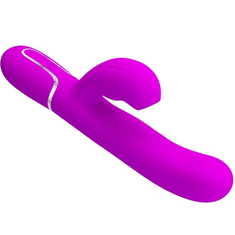 Pretty Love Perlita waterproof rabbit vibrator purple, rechargeableG Spot vibrant