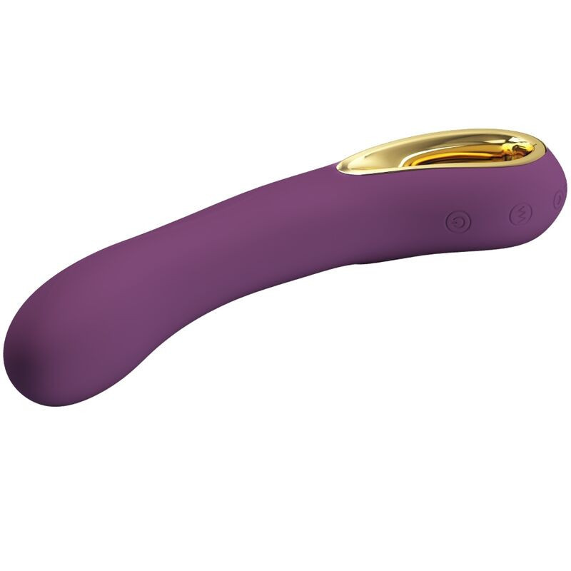 Vibratore ricaricabile Pretty Love Ethan lilla con appPunto G vibrante