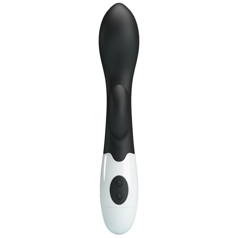 Vibrador de doble estimulación Brighty Pretty Love verde aquaPunto G vibrante
