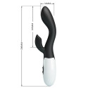 Vibrador de dupla estimulação Brighty Pretty Love verde águaPonto G vibrante