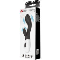 Vibrador de doble estimulación Brighty Pretty Love verde aquaPunto G vibrante