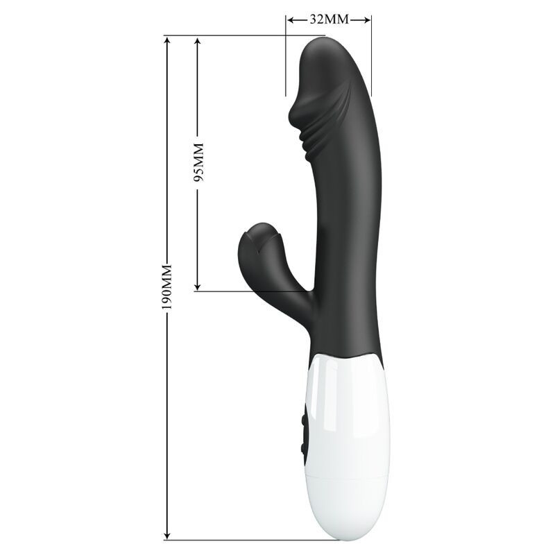 Pretty Love Snappy G-Punkt Vibrator mit Klitorisstimulation violettPunkt G lebendig