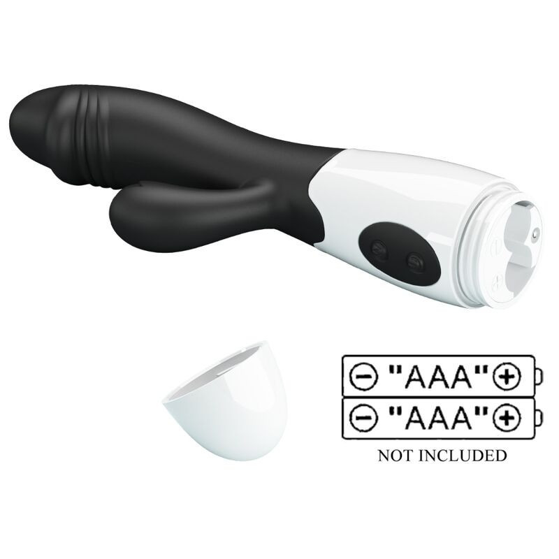 Vibrador dupla estimulação ponto G Pretty Love Snappy roxoPonto G vibrante