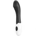 Vibrador ponto G Pretty Love Elemental preto 30 modos potentePonto G vibrante