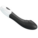 Vibrador ponto G Pretty Love Elemental preto 30 modos potentePonto G vibrante