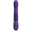 Pretty Love Zalin 4-in-1 Rabbit Vibrator Purple with BeadsG Spot vibrant