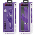 Pretty Love Zalin 4-in-1 Rabbit Vibrator Purple with BeadsG Spot vibrant