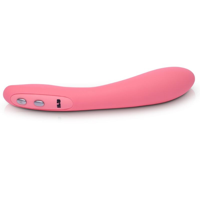 Vibrador ponto G aquecido Je Joue The Wand em silicone rosaPonto G vibrante