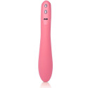 Vibrador ponto G aquecido Je Joue The Wand em silicone rosaPonto G vibrante