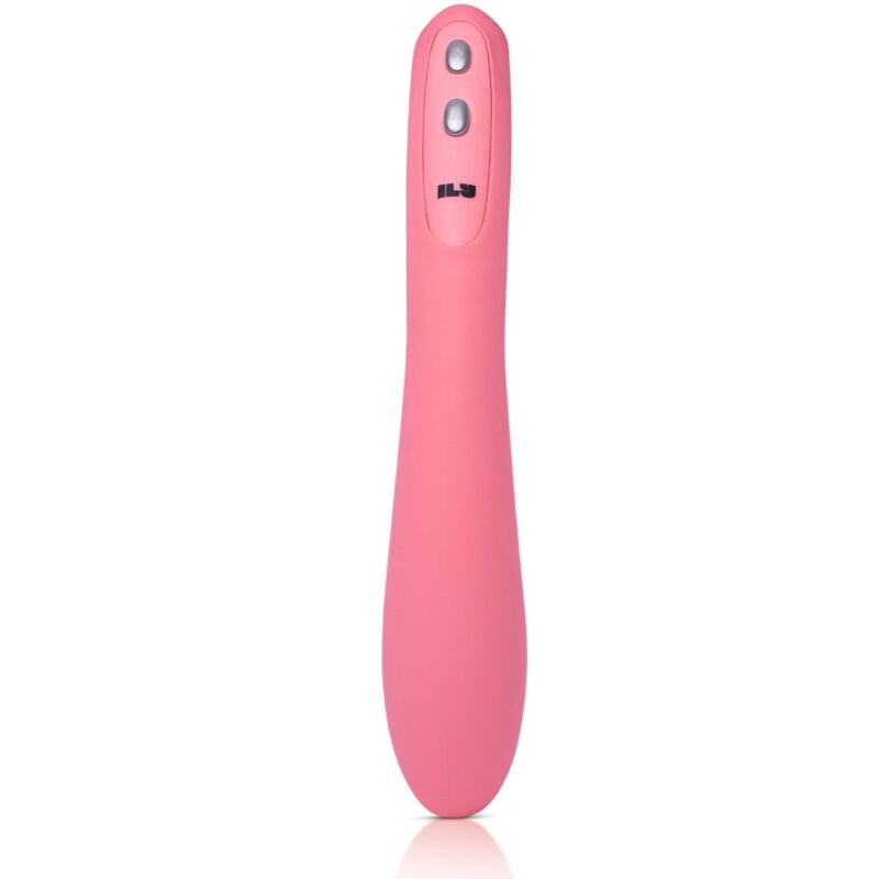 Je Joue The Wand heated G-spot vibrator in pink siliconeG Spot vibrant