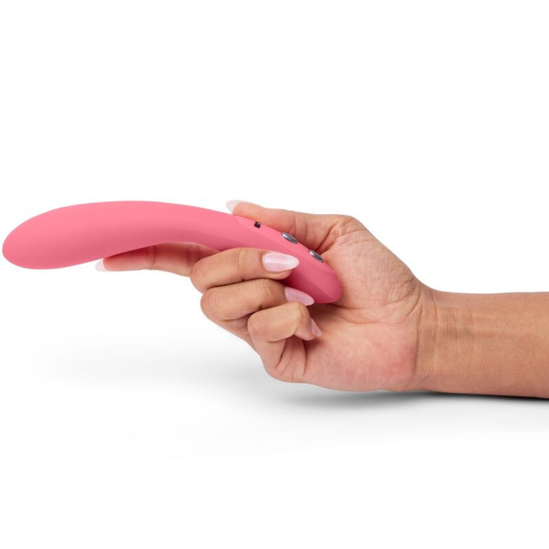 Vibrador punto G con calor Je Joue The Wand de silicona rosaPunto G vibrante