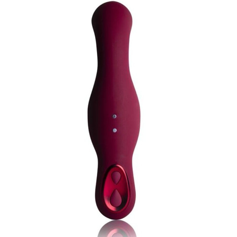 Ruby Glow hands-free G-spot vibrator with remote controlG Spot vibrant