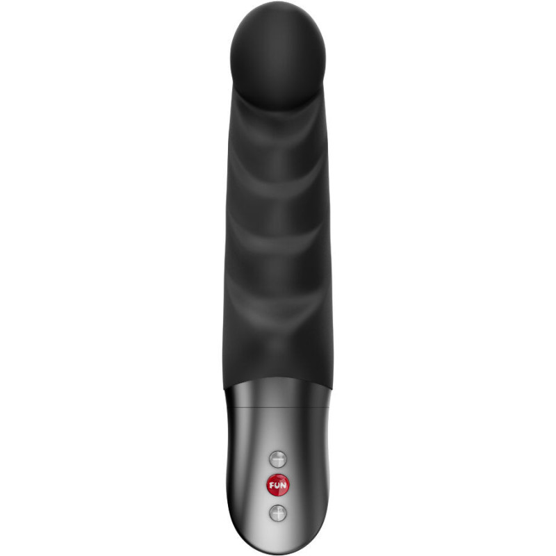 Abby G Fun Factory G-Punkt Vibrator schwarz, geriffelte TexturPunkt G lebendig