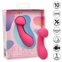 Stimolatore ricaricabile Pixies Exciter rosa in silicone liquidoPunto G vibrante