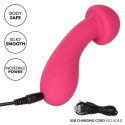 Stimolatore ricaricabile Pixies Exciter rosa in silicone liquidoPunto G vibrante