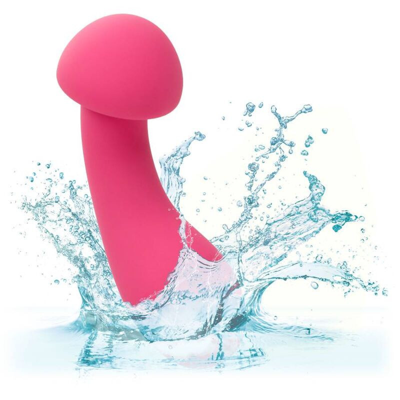 Stimulateur rechargeable Pixies Exciter rose en silicone liquidePoint G vibrant