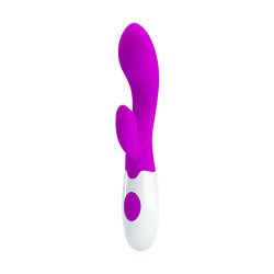 Vibrador reptante Pretty Love Brighty verde y blanco 20 cmPunto G vibrante