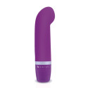 Vibratore compatto curvo Bcute Classic Curve in silicone lillaPunto G vibrante