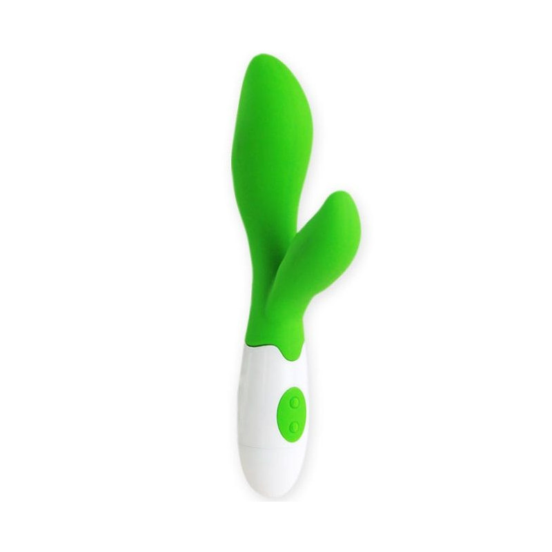 Vibratore strisciante Pretty Love Owen verde/bianco silicone 20 cmPunto G vibrante