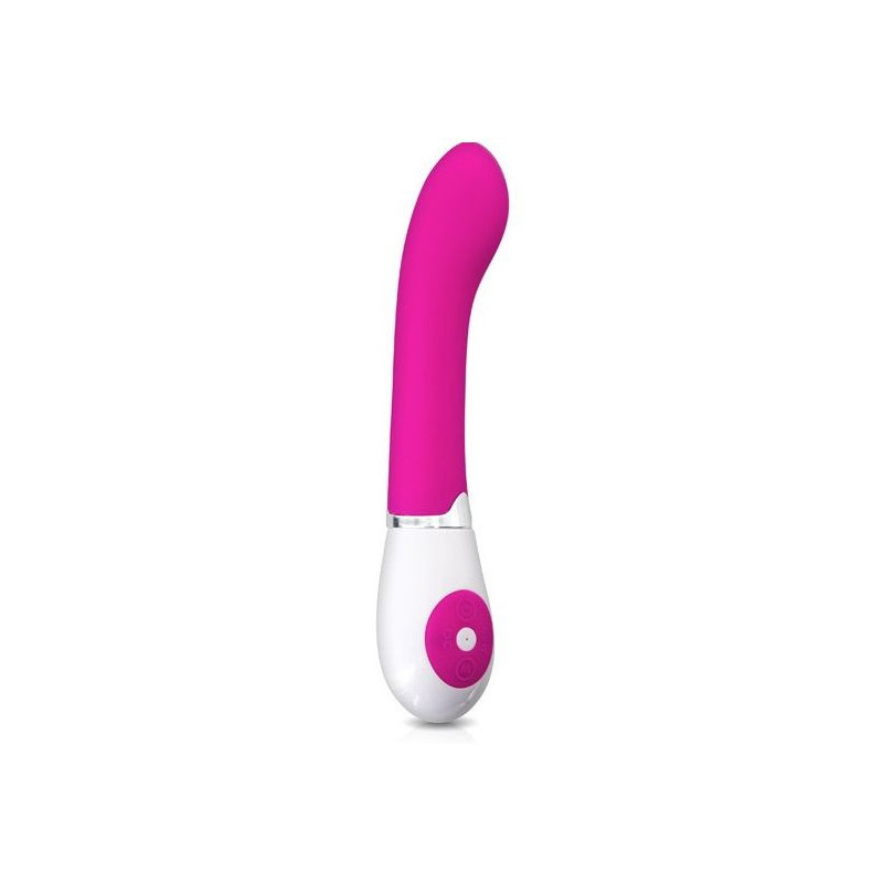 Daniel Pretty Love Vibrator wasserdicht aus Silikon, lila/weißPunkt G lebendig