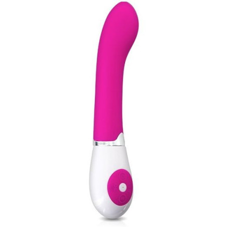 Vibratore Daniel Pretty Love impermeabile silicone lilla/biancoPunto G vibrante