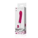 Daniel Pretty Love Vibrator wasserdicht aus Silikon, lila/weißPunkt G lebendig