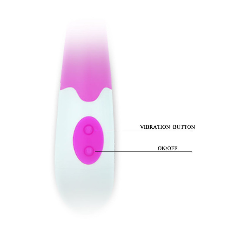 Vibromasseur vaginal silencieux Charles Pretty Love 30 modes lilasPoint G vibrant