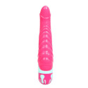 G-Punkt Vibrator rosa wasserdicht 21,8 cm aus weichem TPRPunkt G lebendig