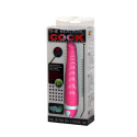 Vibromasseur point G rose étanche 21,8 cm en TPR douxPoint G vibrant