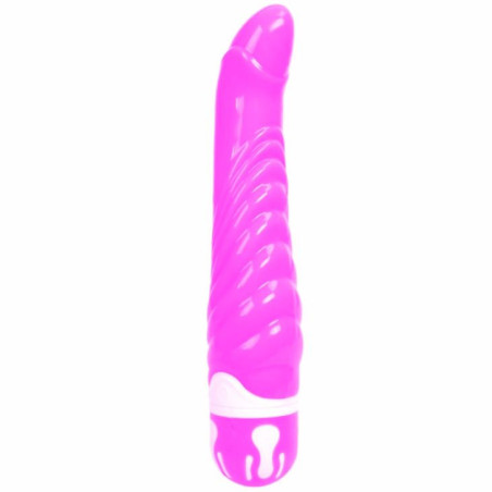 Vibromasseur point G lilas étanche 21,8 cm en TPR douxPoint G vibrant