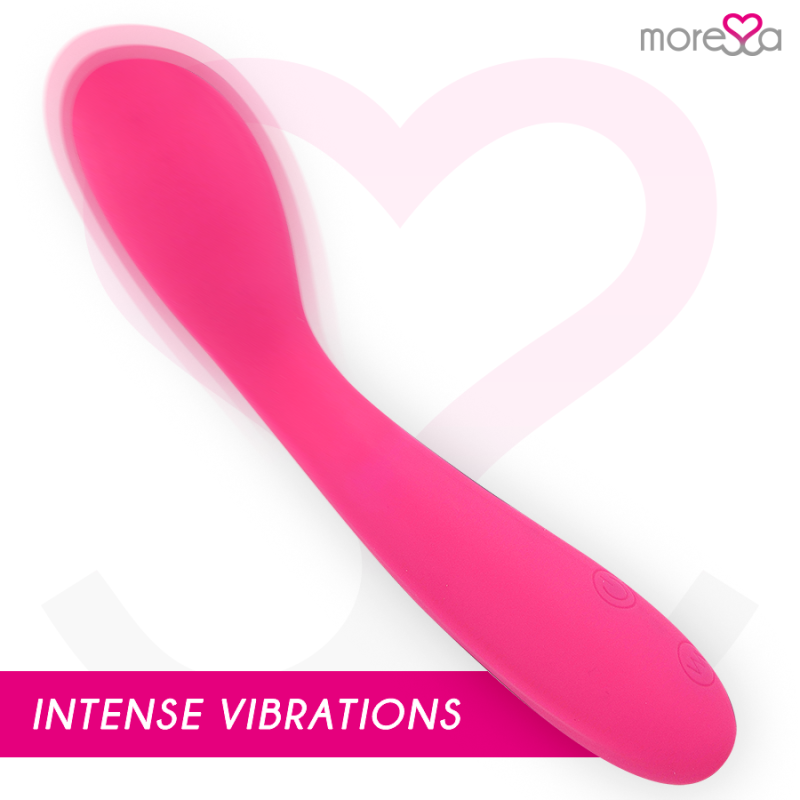 Moressa Druso Akku-Vibrator aus medizinischem Silikon, 30 ModiPunkt G lebendig