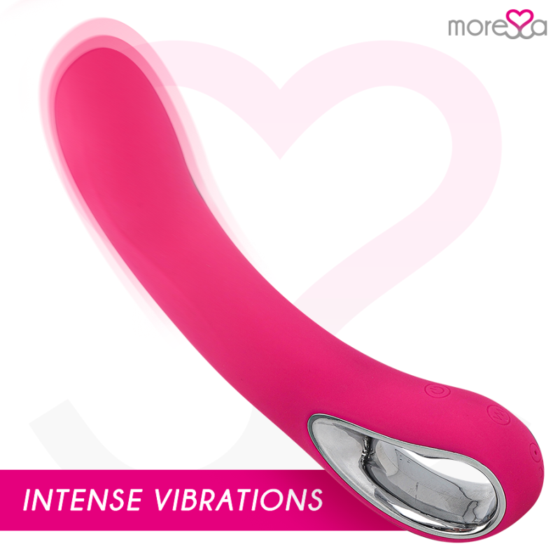 Nelson Moressa Akku-Vibrator aus medizinischem Silikon, wasserdichtPunkt G lebendig